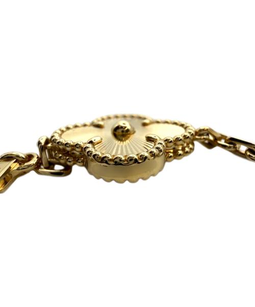 VAN CLEEF & ARPELS（ヴァンクリーフ＆アーペル）VAN CLEEF & ARPELS Guilloché Vintage Alhambra 5-Motif/ギヨシェヴィンテージアルハンブラ 5P/VCARP4KN00 サイズ:Vintage/ヴィンテージ/17.5cmの古着・服飾アイテム