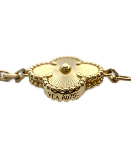 VAN CLEEF & ARPELS（ヴァンクリーフ＆アーペル）VAN CLEEF & ARPELS Guilloché Vintage Alhambra 5-Motif/ギヨシェヴィンテージアルハンブラ 5P/VCARP4KN00 サイズ:Vintage/ヴィンテージ/17.5cmの古着・服飾アイテム