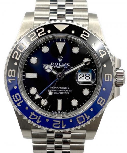 ROLEX（ロレックス）ROLEX (ロレックス) GMT-Master II/GMTマスターⅡ/Ref:126710BLNR/黒文字盤 黒文字盤 サイズ:40mmの古着・服飾アイテム