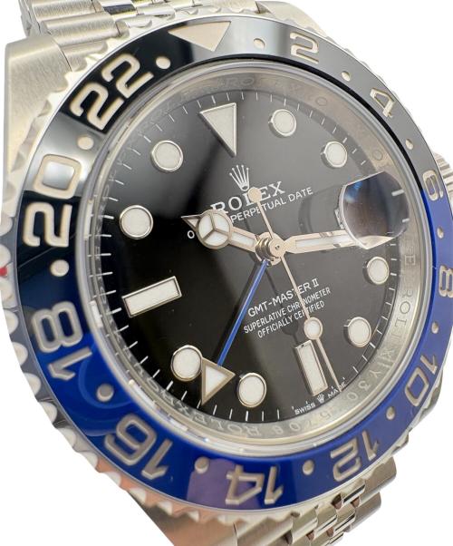 ROLEX（ロレックス）ROLEX (ロレックス) GMT-Master II/GMTマスターⅡ/Ref:126710BLNR/黒文字盤 黒文字盤の古着・服飾アイテム