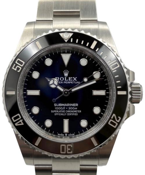 ROLEX（ロレックス）ROLEX (ロレックス) Submariner/サブマリーナー Ref.124060 41mm 黒文字盤 黒文字盤 サイズ:41mmの古着・服飾アイテム