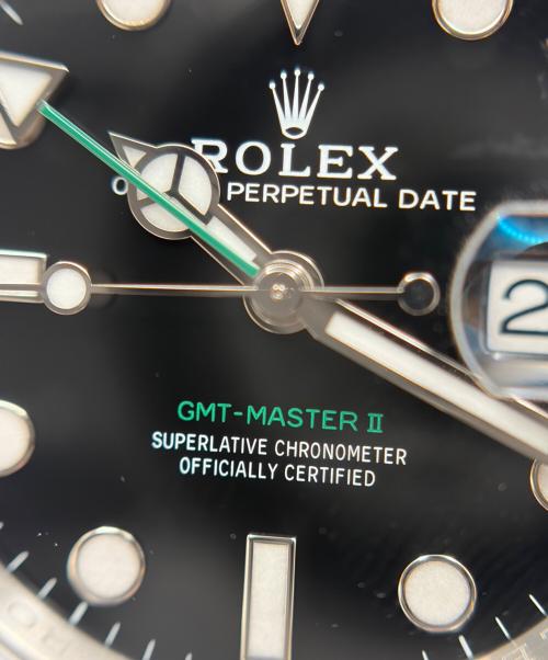 ROLEX（ロレックス）ROLEX (ロレックス) GMTマスターⅡ/ROLEX GMT-Master II 126710GRNR/スポーツウォッチ/リストウォッチ Bruce Wayne サイズ:40の古着・服飾アイテム