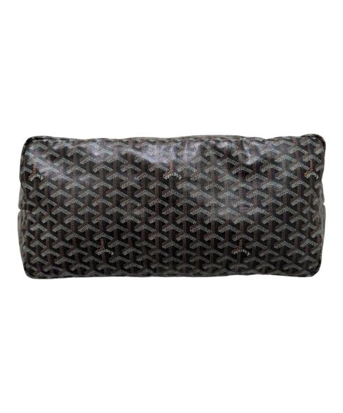 GOYARD（ゴヤール）GOYARD (ゴヤール) サンルイMM トートバッグ ブラック×ブラウン サイズ:MMの古着・服飾アイテム