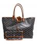 GOYARD（ゴヤール）の古着「サンルイPM/トートバッグ 現行クリップ付」｜ブラック