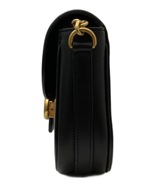 CELINE（セリーヌ）CELINE (セリーヌ) チェーンマイヨントリオンフバッグ ブラックの古着・服飾アイテム