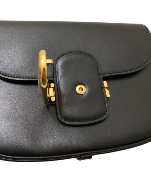 CELINE（セリーヌ）CELINE (セリーヌ) チェーンマイヨントリオンフバッグ ブラックの古着・服飾アイテム