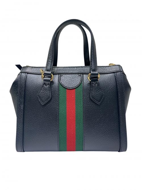 GUCCI（グッチ）GUCCI (グッチ) オフィディア スモールトートバッグ ブラックの古着・服飾アイテム