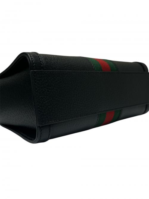 GUCCI（グッチ）GUCCI (グッチ) オフィディア スモールトートバッグ ブラックの古着・服飾アイテム