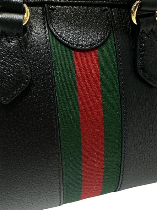 GUCCI（グッチ）GUCCI (グッチ) オフィディア スモールトートバッグ ブラックの古着・服飾アイテム