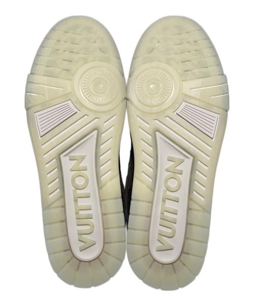 LOUIS VUITTON（ルイ ヴィトン）LOUIS VUITTON (ルイ ヴィトン) LV Trainer Line Sneakers Ebene/LVトレイナー・ライン スニーカー エベヌ/1A8A9N ブラウン サイズ:8の古着・服飾アイテム