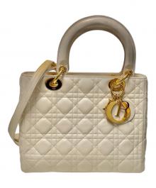 Christian Dior（クリスチャン ディオール）の古着「レディディオール ミディアム M0565ONGE」｜ホワイト
