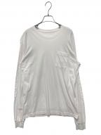 CHROME HEARTSクロムハーツ）の古着「ネックプリントTシャツ」｜ホワイト