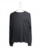CHROME HEARTSクロムハーツ）の古着「ネックプリントL/S Tシャツ」｜ブラック