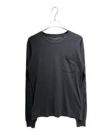 CHROME HEARTS（クロムハーツ）の古着「ネックプリントL/S Tシャツ」｜ブラック