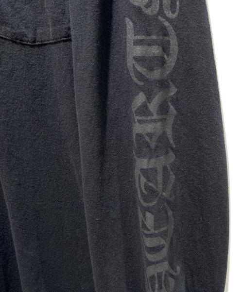 CHROME HEARTS（クロムハーツ）CHROME HEARTS (クロムハーツ) ネックプリントL/S Tシャツ ブラック サイズ:Mの古着・服飾アイテム