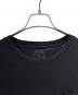 中古・古着 CHROME HEARTS (クロムハーツ) ネックプリントL/S Tシャツ ブラック サイズ:M：110000円