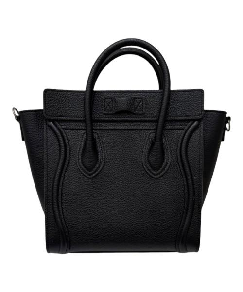 CELINE（セリーヌ）CELINE (セリーヌ) ラゲージ ナノ ショルダーバッグ ブラック サイズ:ナノの古着・服飾アイテム