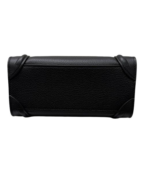 CELINE（セリーヌ）CELINE (セリーヌ) ラゲージ ナノ ショルダーバッグ ブラック サイズ:ナノの古着・服飾アイテム