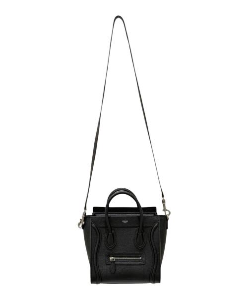 CELINE（セリーヌ）CELINE (セリーヌ) ラゲージ ナノ ショルダーバッグ ブラック サイズ:ナノの古着・服飾アイテム
