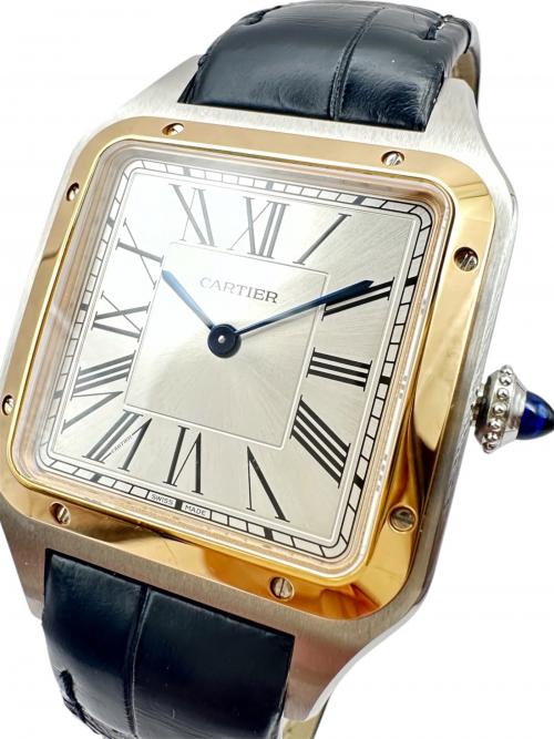 Cartier（カルティエ）Cartier (カルティエ) Santos-Dumont LM サントスデュモンLM Ref.W2SA0011 サイズ:LM/ラージモデル/31.4mmの古着・服飾アイテム