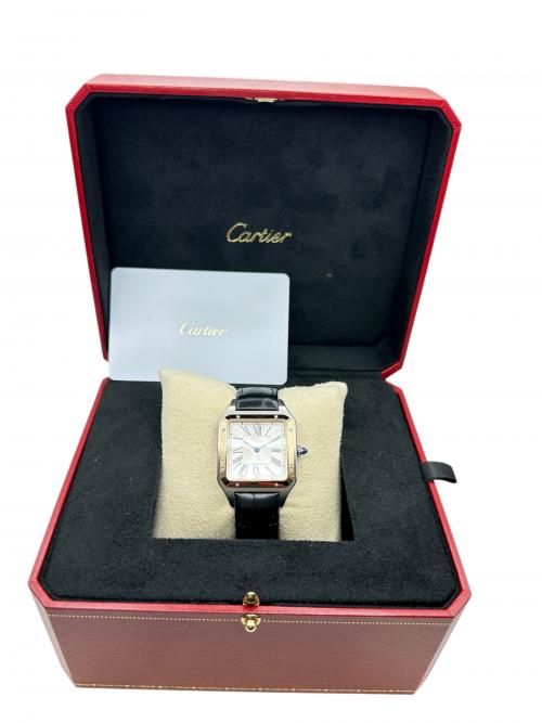 Cartier（カルティエ）Cartier (カルティエ) Santos-Dumont LM サントスデュモンLM Ref.W2SA0011 サイズ:LM/ラージモデル/31.4mmの古着・服飾アイテム