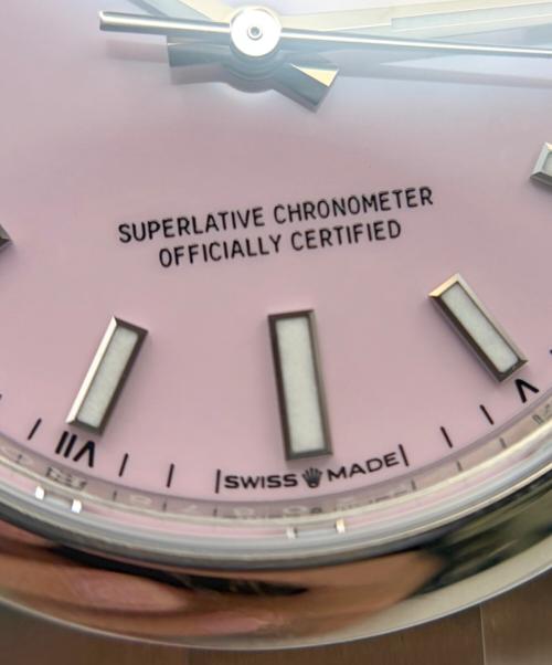 ROLEX（ロレックス）ROLEX (ロレックス) Oyster Perpetual 34/オイスターパーペチュアル34 Ref.124200 キャンディピンク文字盤 キャンディピンク サイズ:34の古着・服飾アイテム
