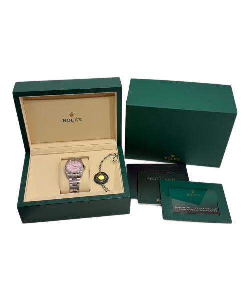 ROLEX（ロレックス）ROLEX (ロレックス) Oyster Perpetual 34/オイスターパーペチュアル34 Ref.124200 キャンディピンク文字盤 キャンディピンク サイズ:34の古着・服飾アイテム