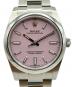 ROLEX（ロレックス）の古着「Oyster Perpetual 34/オイスターパーペチュアル34 Ref.124200 キャンディピンク文字盤」｜キャンディピンク
