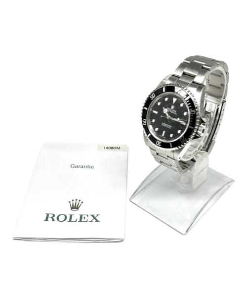 ROLEX（ロレックス）ROLEX (ロレックス) Submariner サブマリーナー Ref.14060M 40mm 黒文字盤 ブラック文字盤 サイズ:40mmの古着・服飾アイテム