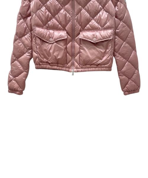MONCLER（モンクレール）MONCLER (モンクレール) BINIC ダウンジャケット ピンクの古着・服飾アイテム