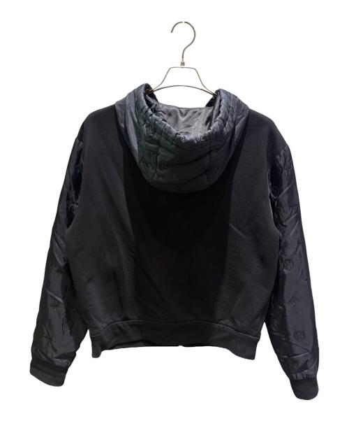LOUIS VUITTON（ルイ ヴィトン）LOUIS VUITTON (ルイ ヴィトン) ハイブリッドジップモノグラムフーディーブルゾン ブラック サイズ:Sの古着・服飾アイテム
