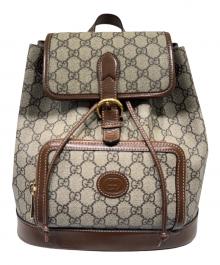 GUCCI（グッチ）の古着「GG柄 リュクサック コーティングキャンバス」｜ベージュ