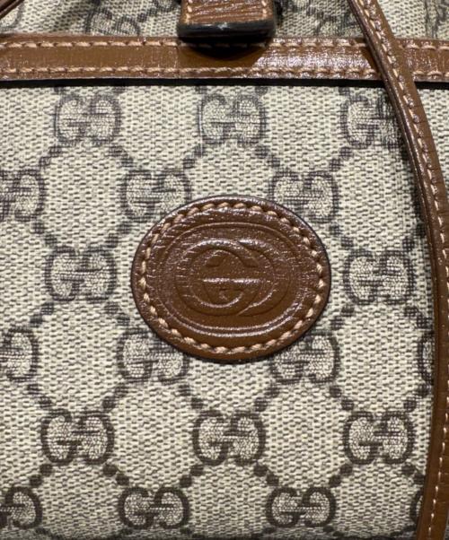 GUCCI（グッチ）GUCCI (グッチ) GG柄 リュクサック コーティングキャンバス ベージュの古着・服飾アイテム
