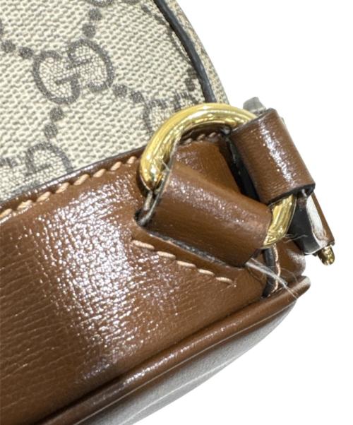 GUCCI（グッチ）GUCCI (グッチ) GG柄 リュクサック コーティングキャンバス ベージュの古着・服飾アイテム