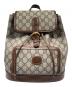 GUCCI（グッチ）の古着「GG柄 リュクサック コーティングキャンバス」｜ベージュ