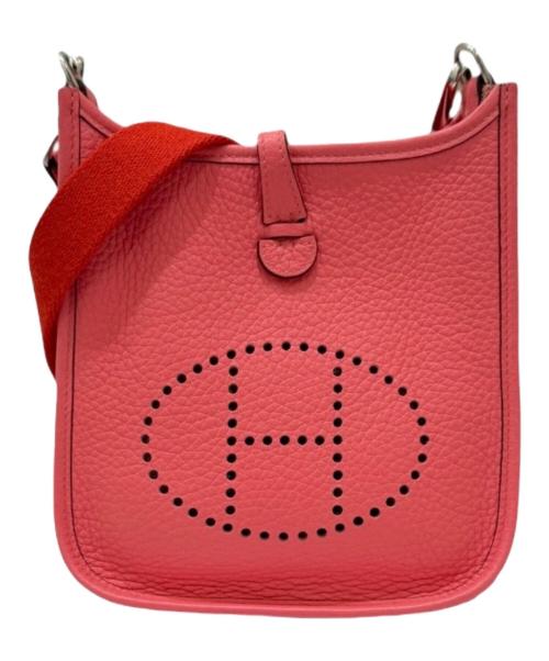 HERMES（エルメス）HERMES (エルメス) エブリンTPM/トリヨンクレマンス/ピンク/シルバー金具/X刻印：2016年 ピンク サイズ:TPMの古着・服飾アイテム
