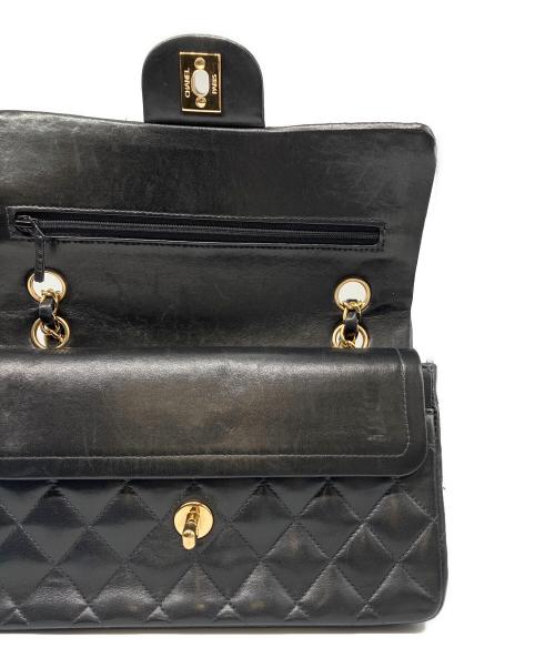CHANEL（シャネル）CHANEL (シャネル) マトラッセ23/Wフラップチェーンショルダーバッグ ブラック サイズ:23の古着・服飾アイテム