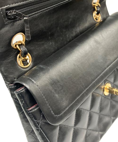 CHANEL（シャネル）CHANEL (シャネル) マトラッセ23/Wフラップチェーンショルダーバッグ ブラック サイズ:23の古着・服飾アイテム