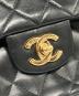 中古・古着 CHANEL (シャネル) マトラッセ23/Wフラップチェーンショルダーバッグ ブラック サイズ:23：750000円