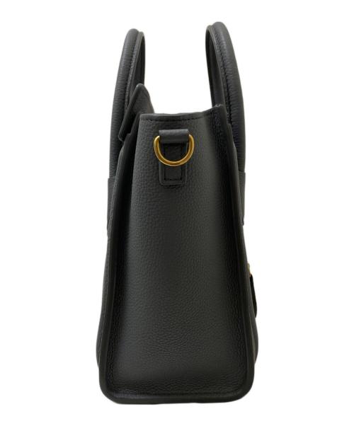 CELINE（セリーヌ）CELINE (セリーヌ) ラゲージナノショッパーハンドバッグ グレー サイズ:ナノの古着・服飾アイテム