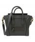 CELINE（セリーヌ）の古着「ラゲージナノショッパーハンドバッグ」｜グレー