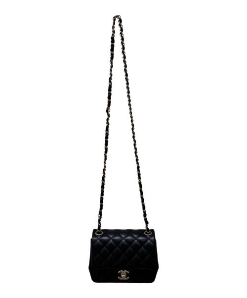 CHANEL（シャネル）CHANEL (シャネル) ミニマトラッセ チェーンショルダーバッグ ブラック サイズ:ミニの古着・服飾アイテム