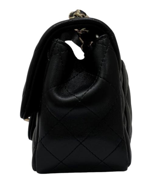 CHANEL（シャネル）CHANEL (シャネル) ミニマトラッセ チェーンショルダーバッグ ブラック サイズ:ミニの古着・服飾アイテム