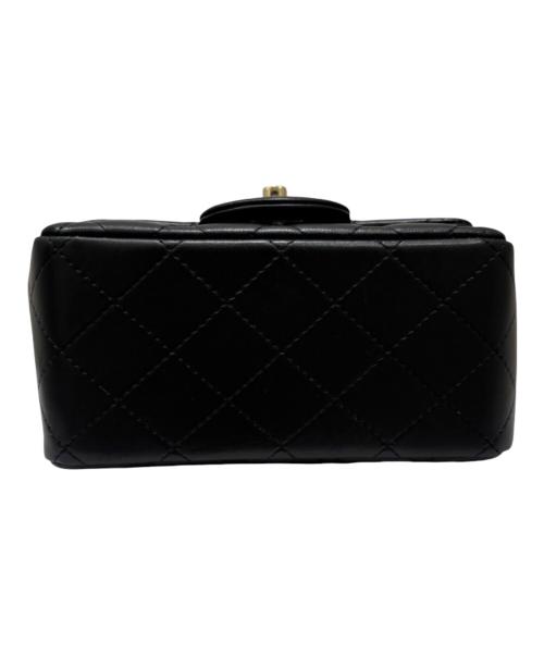 CHANEL（シャネル）CHANEL (シャネル) ミニマトラッセ チェーンショルダーバッグ ブラック サイズ:ミニの古着・服飾アイテム