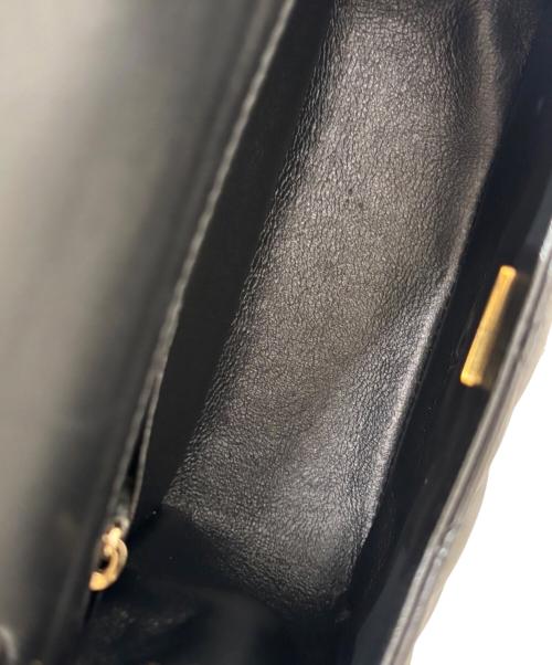 CHANEL（シャネル）CHANEL (シャネル) ミニマトラッセ チェーンショルダーバッグ ブラック サイズ:ミニの古着・服飾アイテム