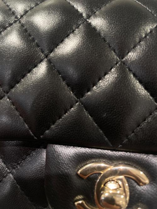 CHANEL（シャネル）CHANEL (シャネル) ミニマトラッセ チェーンショルダーバッグ ブラック サイズ:ミニの古着・服飾アイテム