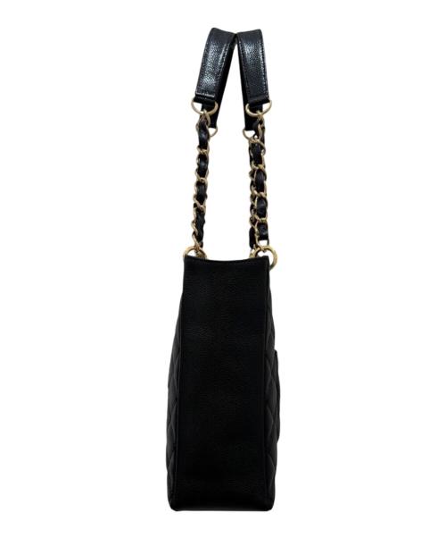 CHANEL（シャネル）CHANEL (シャネル) PSTトートバッグ ブラックの古着・服飾アイテム