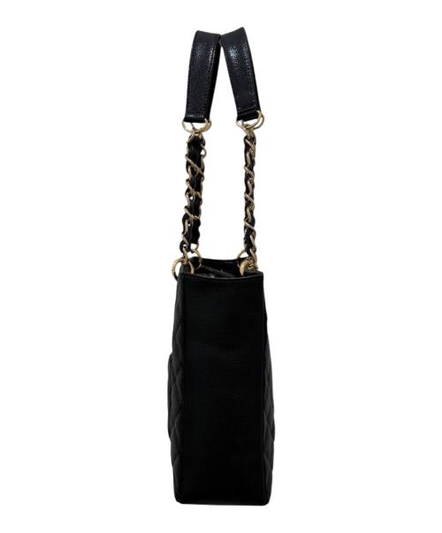 CHANEL（シャネル）CHANEL (シャネル) PSTトートバッグ ブラックの古着・服飾アイテム