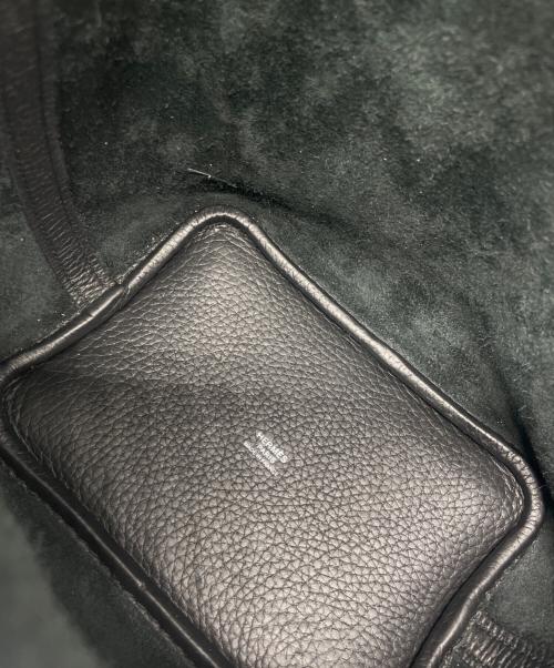 HERMES（エルメス）HERMES (エルメス) ピコタンPM/Picotin Lock 18/トリヨンクレマンス/Z刻印/シルバー金具/ハンドバッグ/レザーバッグ ブラック サイズ:PMの古着・服飾アイテム