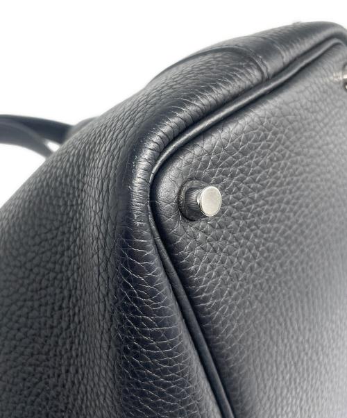 HERMES（エルメス）HERMES (エルメス) ピコタンPM/Picotin Lock 18/トリヨンクレマンス/Z刻印/シルバー金具/ハンドバッグ/レザーバッグ ブラック サイズ:PMの古着・服飾アイテム